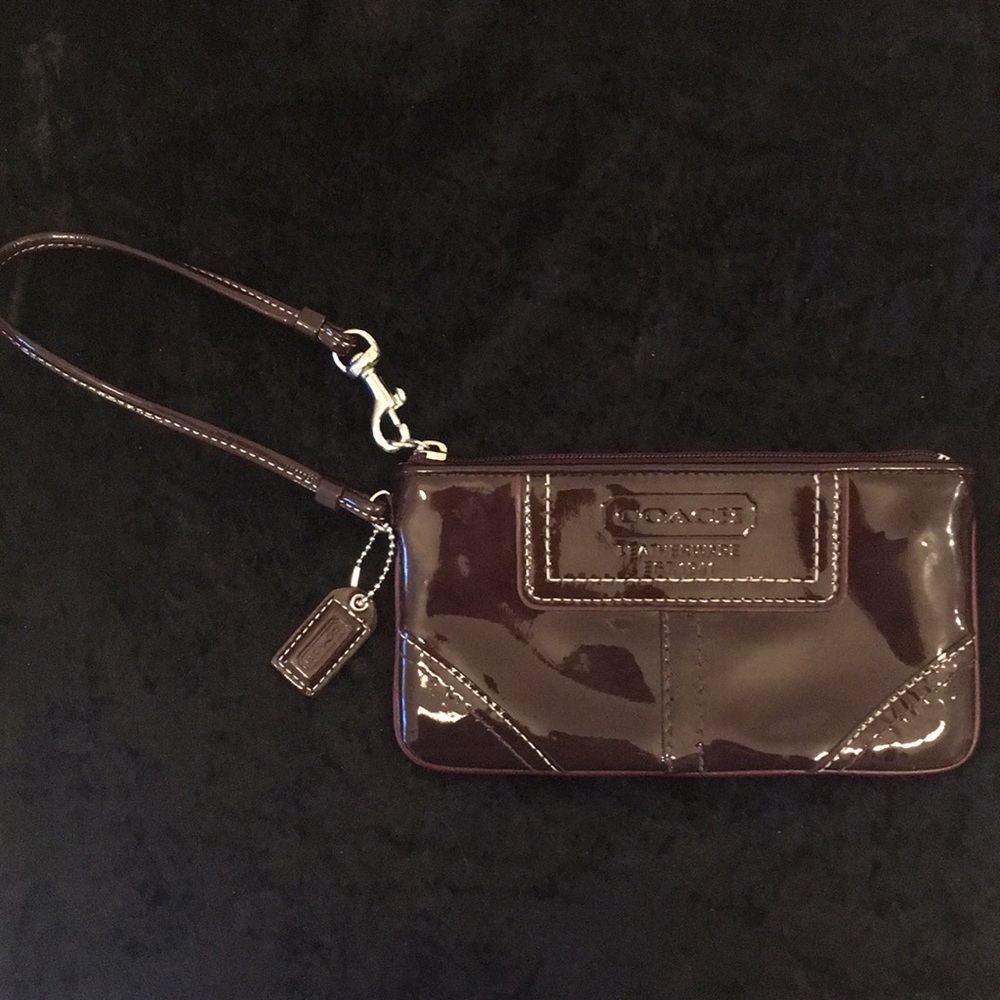 vintage coach wristlet